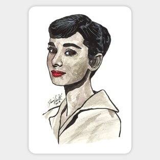 Audrey Hepburn Sticker